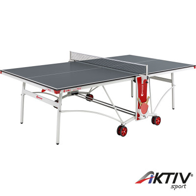 Sponeta S3-80i szürke beltéri ping-pong asztal fehér lábakkal