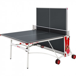 Sponeta S3-80i szürke beltéri ping-pong asztal fehér lábakkal