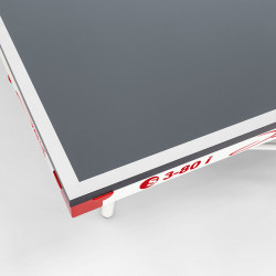 Sponeta S3-80i szürke beltéri ping-pong asztal fehér lábakkal