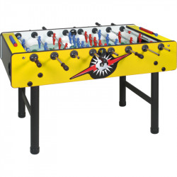 Bomber Longoni asztali foci sárga Csocsóasztal érmevizsgáló nélkül Longoni