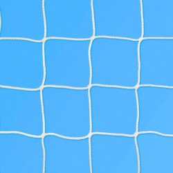 Labdarúgó-kapuháló 12x12 cm, nagypályás, 6 mm, mélyített, Champions Top 33070040 Sportszer Olasz Sportháló