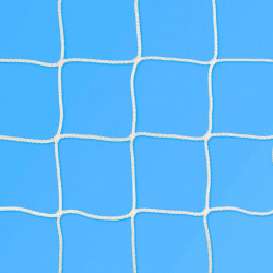 Labdarúgó-kapuháló 12x12 cm, nagypályás, 6 mm, ejtett, Champions 33070041 Sportszer Olasz Sportháló