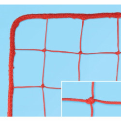 Védőháló, 10x10 cm 3,5mm olasz, piros 33010005 Sportszer Olasz Sportháló