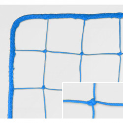 Védőháló, 10x10 cm 3,5mm olasz, kék 33010005 Sportszer Olasz Sportháló