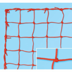 Védőháló, 7x7 cm olasz 3,5 mm, piros kültéri, 33010013 Sportszer Olasz Sportháló