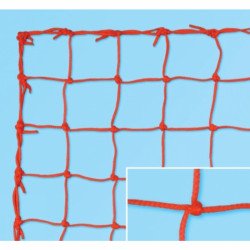 Védőháló, 7x7 cm olasz 3,5 mm, piros kültéri, 33010013 Sportszer Olasz Sportháló