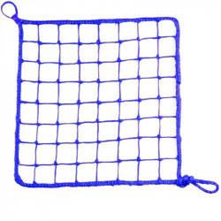 Védőháló, 5x5 cm olasz 5 mm, kék kültéri 33190087 Sportszer Olasz Sportháló