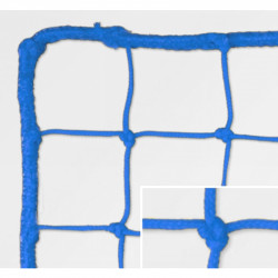 Védőháló, 10x10 cm olasz 5 mm, kék kültéri 33010014 Sportszer Olasz Sportháló