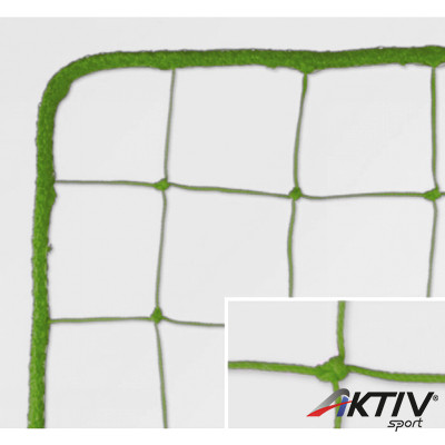 Védőháló 10x10 cm, olasz, 4 mm zöld szegve