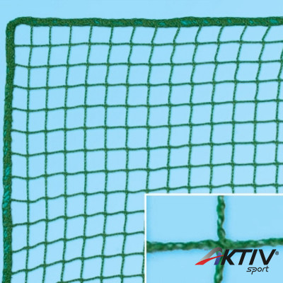 Labdafogóháló golfhoz 25x25 mm körkötött 1,5 mm zöld