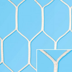 Labdarúgó-kapuháló Hexa Extra 750x250 cm 6 mm 33070021, olasz Sportszer Olasz Sportháló