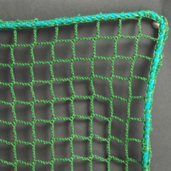 Labdafogóháló golfhoz 25x25 mm körkötött 3 mm zöld