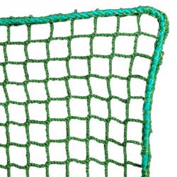 Labdafogóháló golfhoz 25x25 mm körkötött 3 mm zöld Sportszer Olasz Sportháló