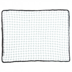 Labdafogóháló golfhoz 25x25 mm körkötött 1,5 mm zöld csomózott Sportszer Olasz Sportháló
