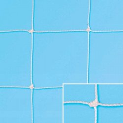 Labdarúgó kapuháló 400x200 cm PE, 3 mm csomózott, 33070016, olasz Sportszer Olasz Sportháló