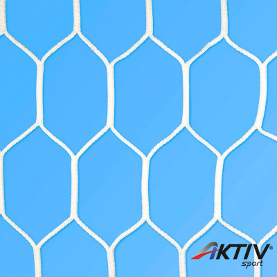 Labdarúgó kapuháló 400x200 cm 6 mm Hexa csomómentes 33070018, olasz