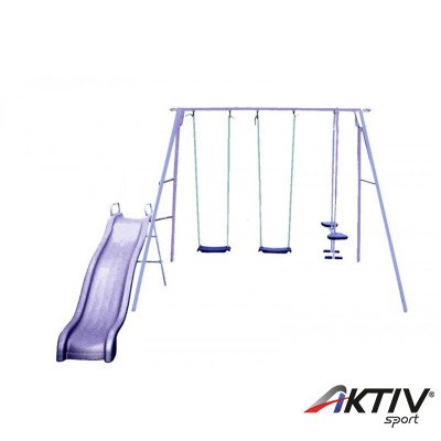 5 személyes hinta csúszdával