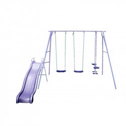 5 személyes hinta csúszdával Játék Spartan