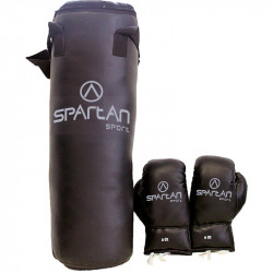 Boxzsák és kesztyű szett Sportszer Spartan