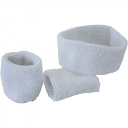 Fej és csuklópánt fehér Sportszer Spartan