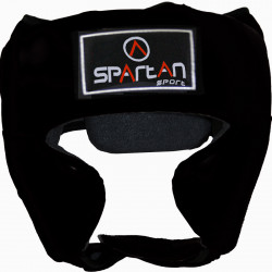 Bokszfejvédő fekete Sportszer Spartan