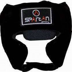 Bokszfejvédő fekete Sportszer Spartan