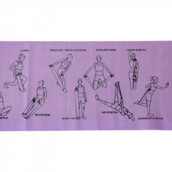 Fitnesz szalag markolattal