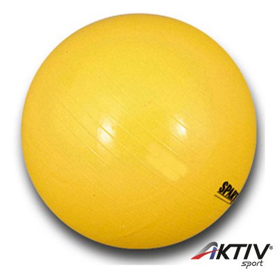 Gimnasztikai labda Power 45 cm sárga