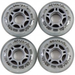 Görkorcsolya kerék 70 mm szürke Sportszer Spartan