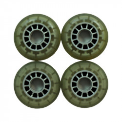 Görkorcsolya kerék 72 mm átlátszó Sportszer Spartan