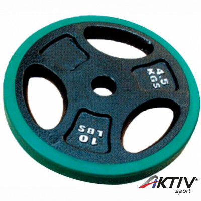 Gumiperemes súlytárcsa 2 x 10 kg