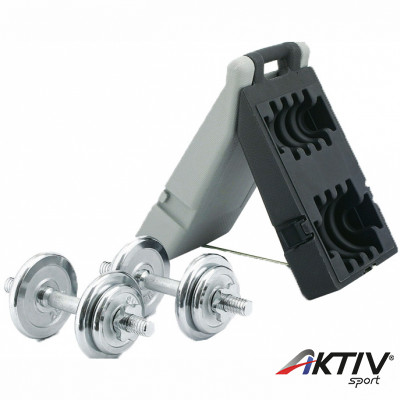 Króm egykezes súlyzó szett 20 kg