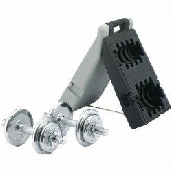 Króm egykezes súlyzó szett 20 kg Fitness Spartan