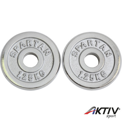 Króm súlytárcsa 1,25 kg 30 mm