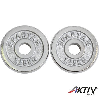 Króm súlytárcsa 1,25 kg 30 mm