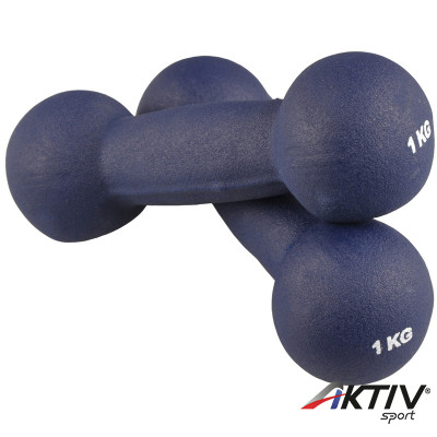 Neoprén kézisúlyzó 2 x 1 kg