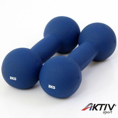 Neoprén kézisúlyzó 2 x 3 kg