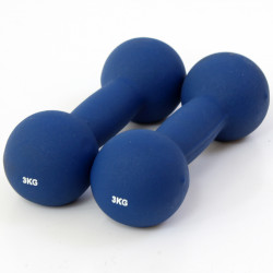 Neoprén kézisúlyzó 2 x 3 kg Fitness Spartan