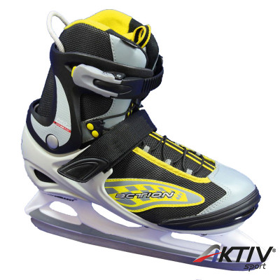 Saxo hoki jégkorcsolya sárga-fekete