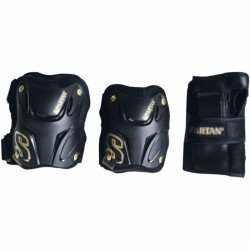 Street Gear II védőfelszerelés fekete Sportszer Spartan