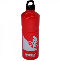 Vizes palack piros Sportszer Spartan