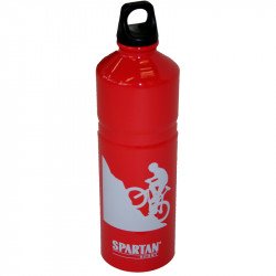 Vizes palack piros Sportszer Spartan