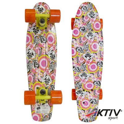 Plastik Board 22.5 rózsaszín-fekete