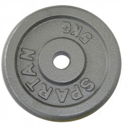 Súlytárcsa 2x2,50 kg 26 mm Fitness Spartan