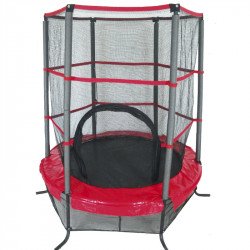 Trambulin védőhálóval 137 cm Sportszer Spartan
