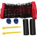 Kombinált tenisz és tollas szett hálóval