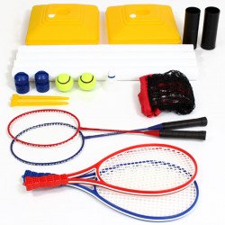 Kombinált tenisz és tollas szett hálóval Tollaslabda háló Spartan