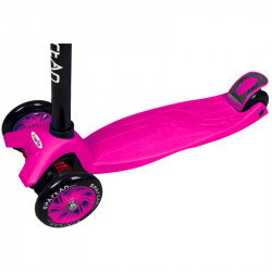 Négykerekű roller Kick gyerek rózsaszín