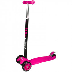 Négykerekű roller Kick gyerek rózsaszín Sportszer Spartan