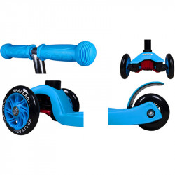 Négykerekű roller Kick gyerek kék